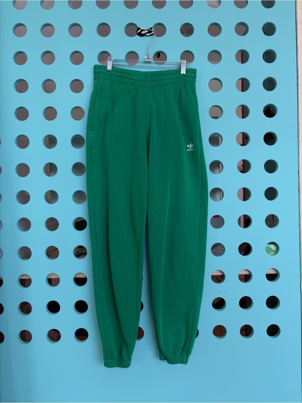 Green Adidas Women Sweatpants